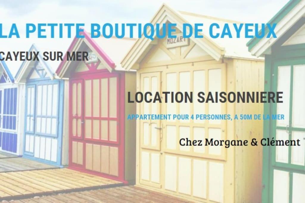 Apartament La Petite Boutique Bleue Cayeux-sur-Mer Zewnętrze zdjęcie